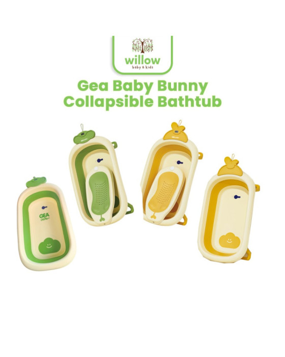 Gea Baby Bunny Collapsible Bathtub Bak Mandi Bayi