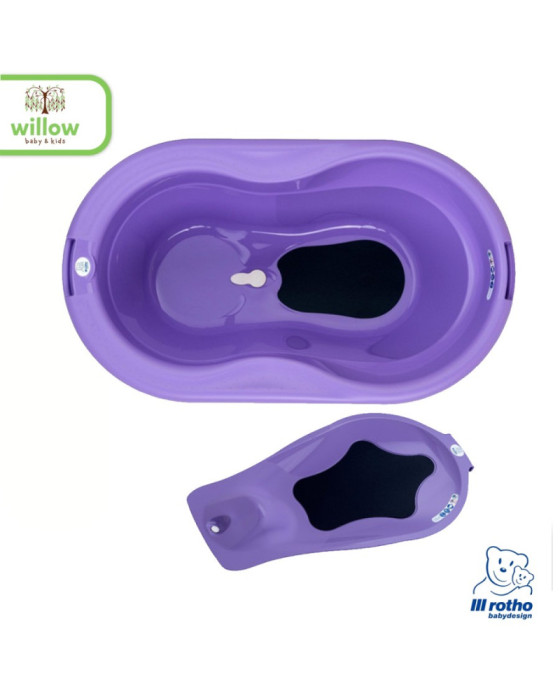 Rotho Paket Top Bathub & Seat Set Bak Mandi Bayi