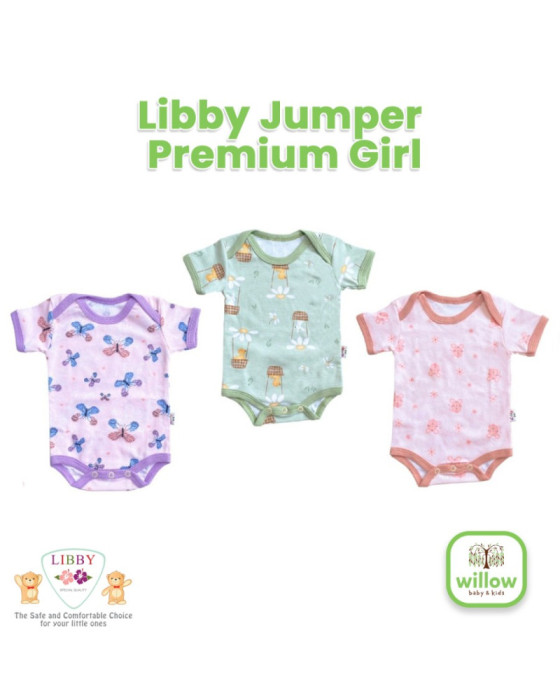 Libby Jumper Premium Girl Jumper Bayi Perempuan @3pcs