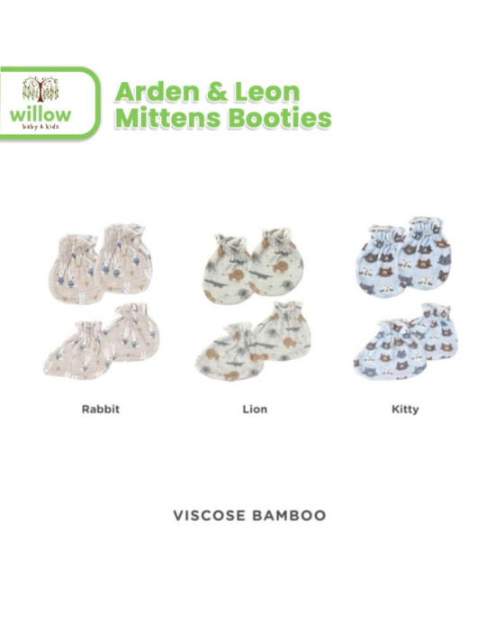 Arden & Leon Mittens Booties Sarung Tangan Bayi