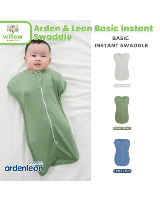 Arden & Leon Basic Instant Swaddle Bedong Bayi