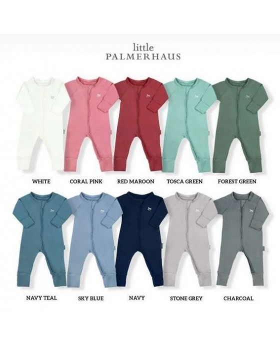 PALMERHAUS BABY SLEEPSUIT BOY AND GIRL - MINNIE LEMON