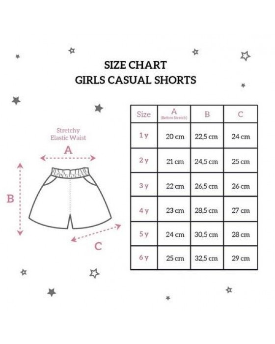 PALMERHAUS GIRL CASUAL SHORT - GREY