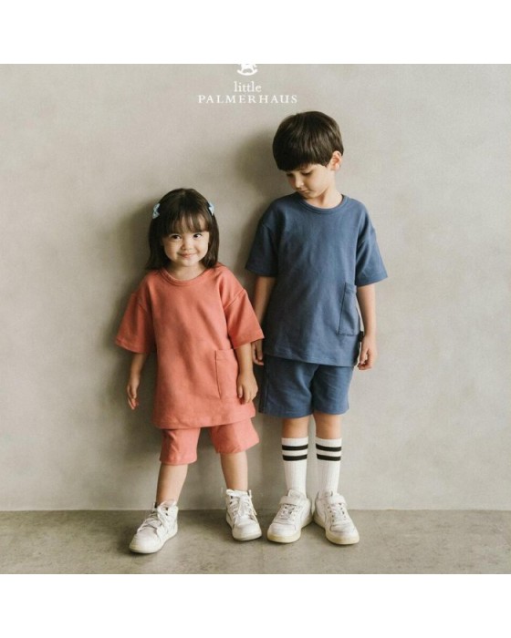 PALMERHAUS OVERSIZED TEE - SOFT BLUE