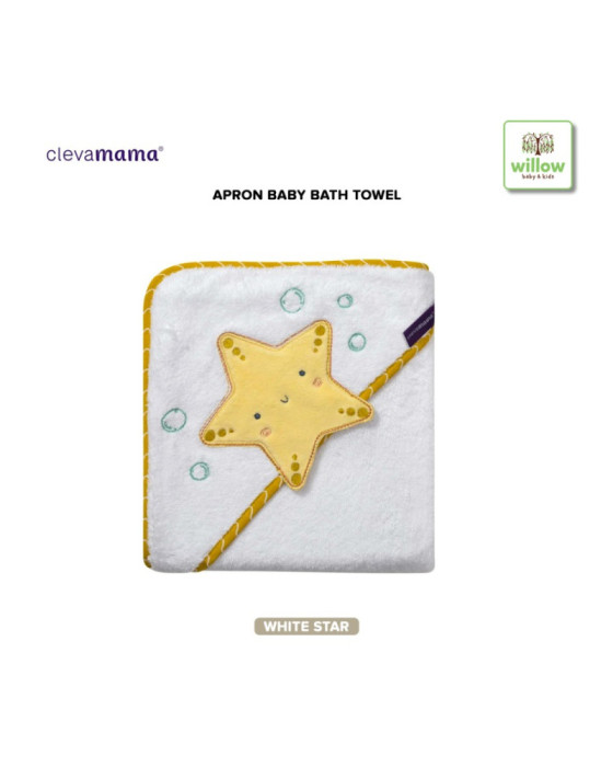 Clevamama Apron Baby Bath Towel