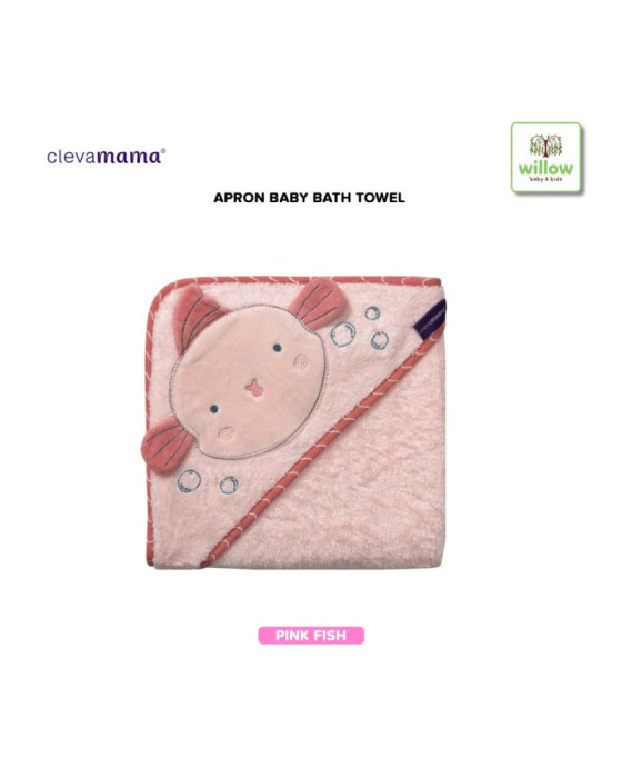 Clevamama Apron Baby Bath Towel