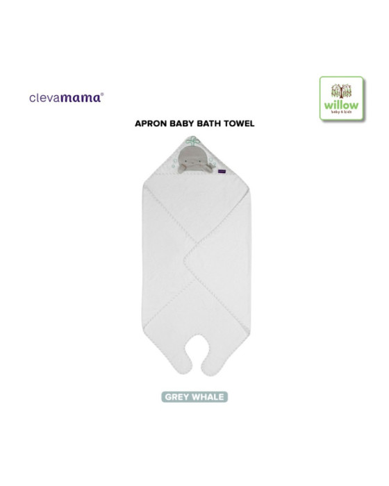 Clevamama Apron Baby Bath Towel