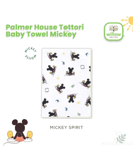 Palmerhaus Tottori Baby Towel Mickey Handuk Bayi 60X120Cm