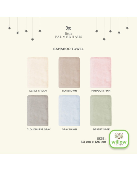 Palmerhaus Bam & Boo Bamboo Towel Handuk Bayi 60X120 Series