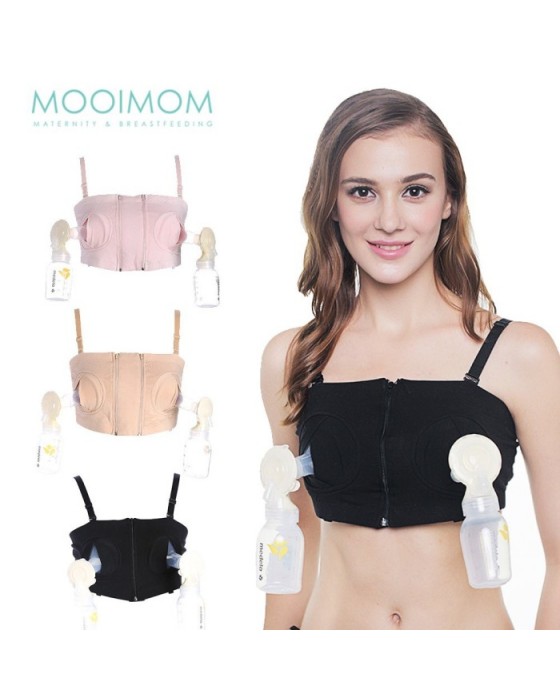 MOOIMOM HANDS FREE PUMPING BRA - 6809F UK. L