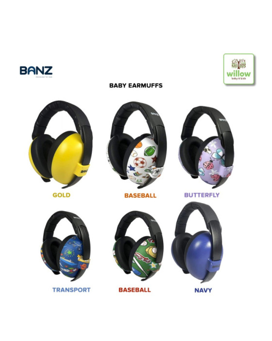 Baby Banz Baby Earmuffs 0-2y