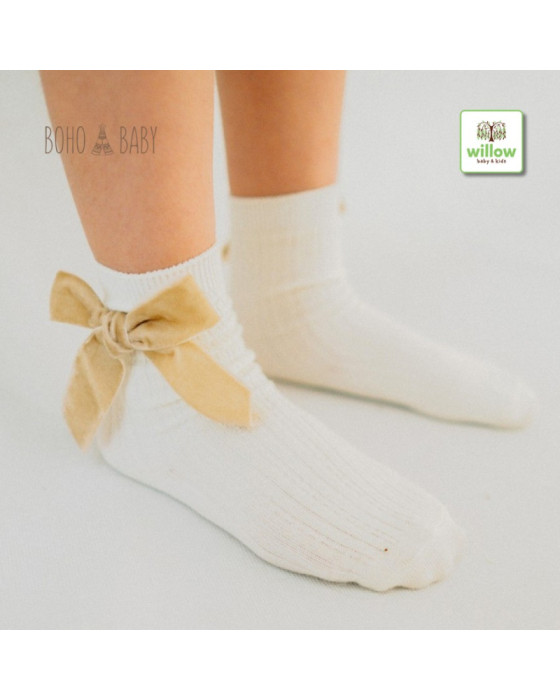 Bohopanna Bow Sock Kecil (0-2y)