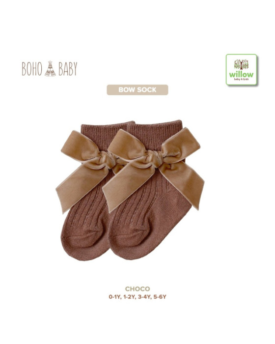 Bohopanna Bow Sock Kecil (0-2y)