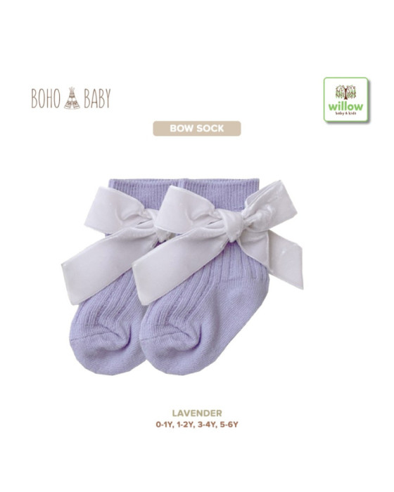 Bohopanna Bow Sock Kecil (0-2y)