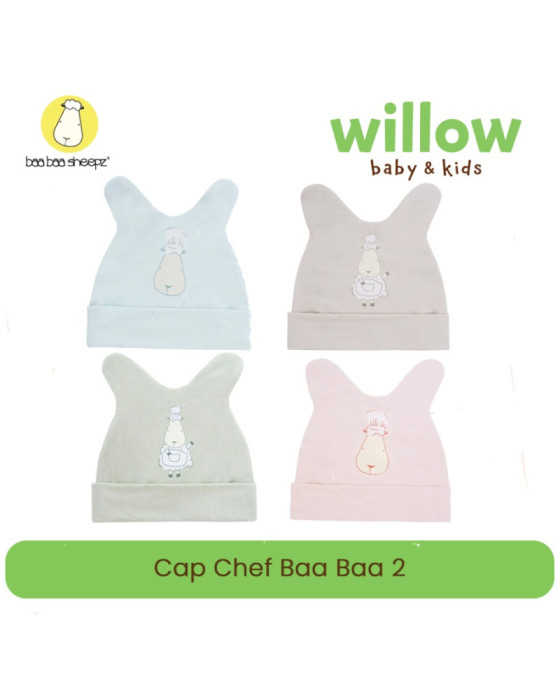 Baa Baa Sheepz X Tiffany Cap Chef Topi Anak