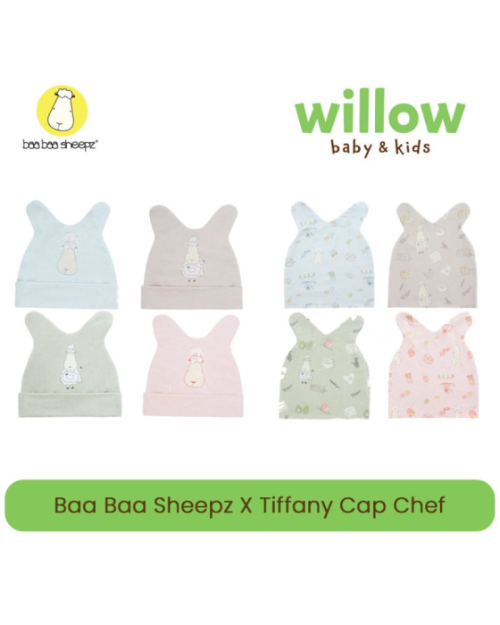 Baa Baa Sheepz X Tiffany Cap Chef Topi Anak