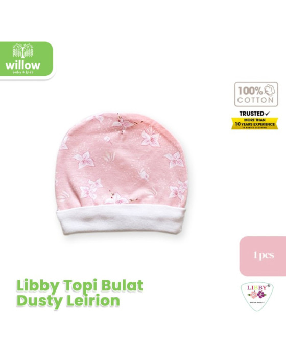 Libby Topi Bayi Bulat Rocco Girl