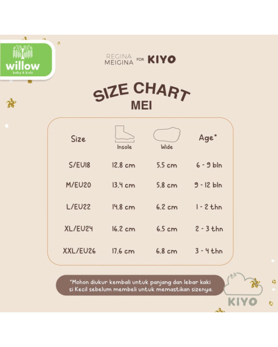 Kiyo Preewalker Mei Sandal Kaki Anak