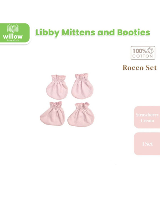 Libby Mittens & Booties New Sarung Tangan Bayi