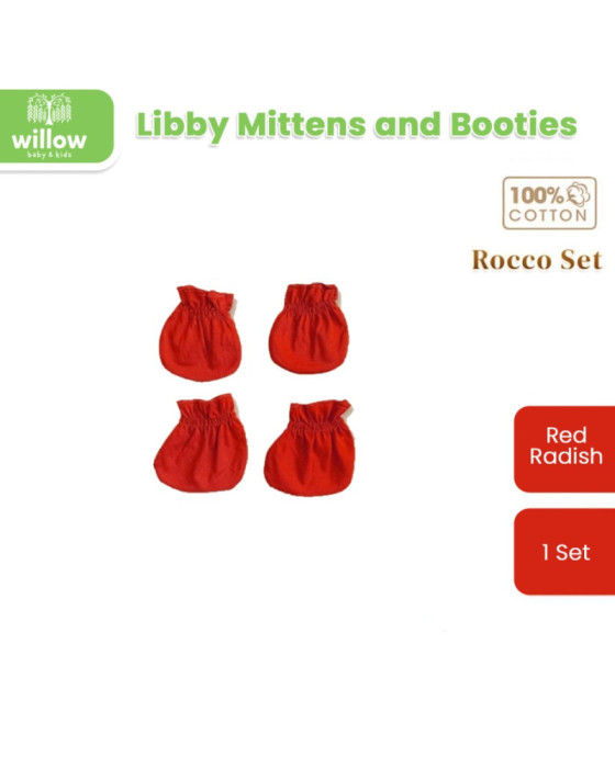 Libby Mittens & Booties New Sarung Tangan Bayi