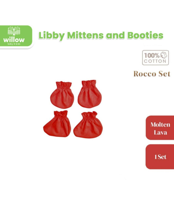 Libby Mittens & Booties New Sarung Tangan Bayi