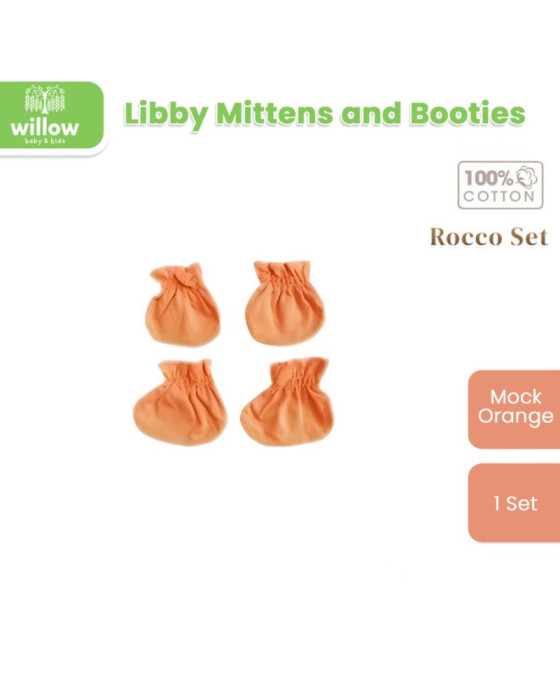 Libby Mittens & Booties New Sarung Tangan Bayi