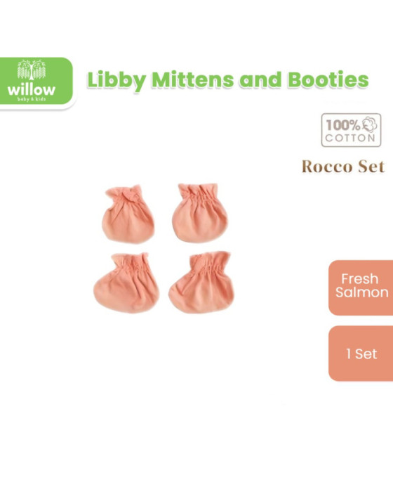 Libby Mittens & Booties New Sarung Tangan Bayi