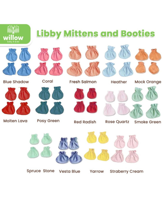 Libby Mittens & Booties New Sarung Tangan Bayi