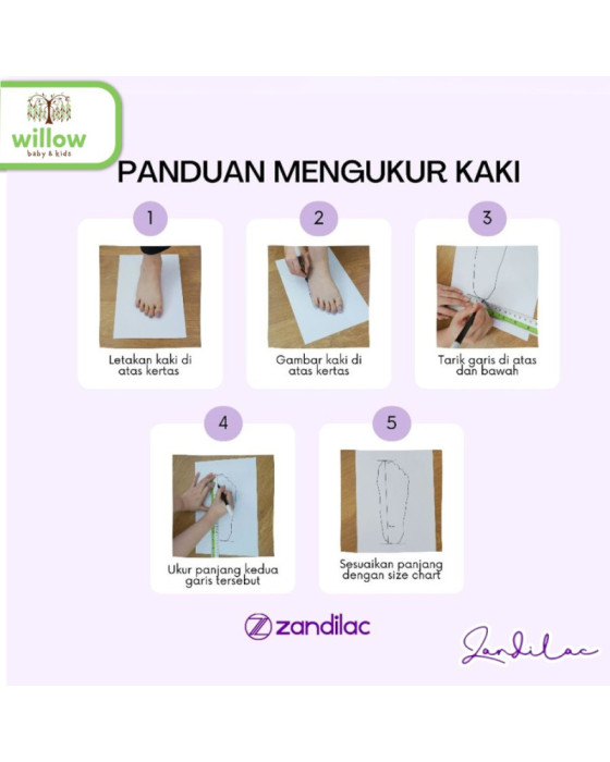 Zandilac Princess Sandal Anak (CH420057WT)