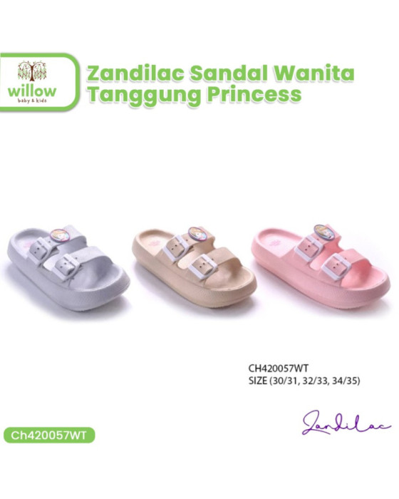 Zandilac Princess Sandal Anak (CH420057WT)