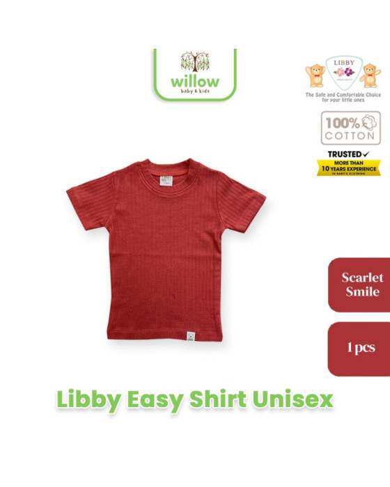 Libby Easy Shirt Unisex Pakaian Anak Laki Perempuan