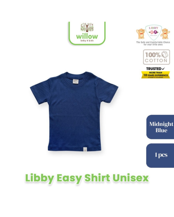 Libby Easy Shirt Unisex Pakaian Anak Laki Perempuan