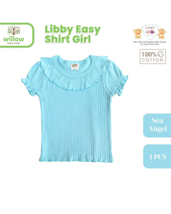 Libby Easy Shirt Girl Kaos Anak Perempuan