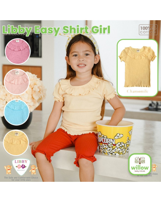 Libby Easy Shirt Girl Kaos Anak Perempuan