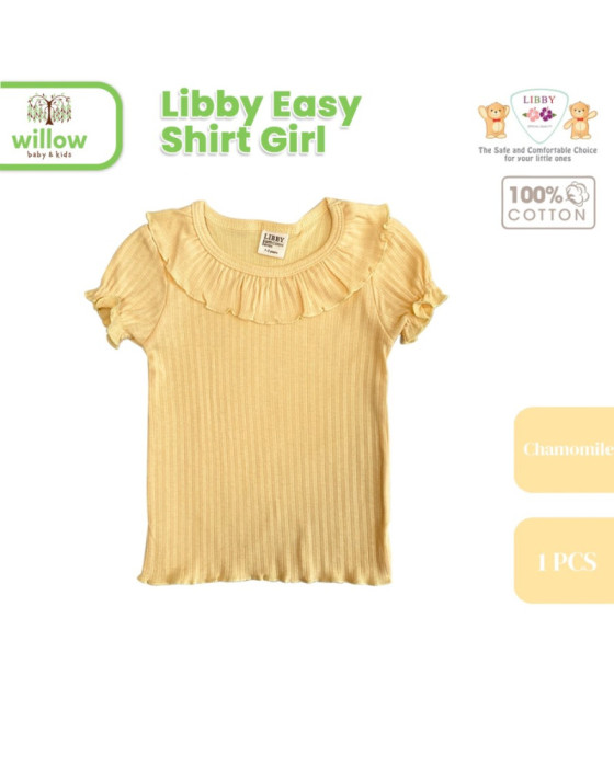 Libby Easy Shirt Girl Kaos Anak Perempuan