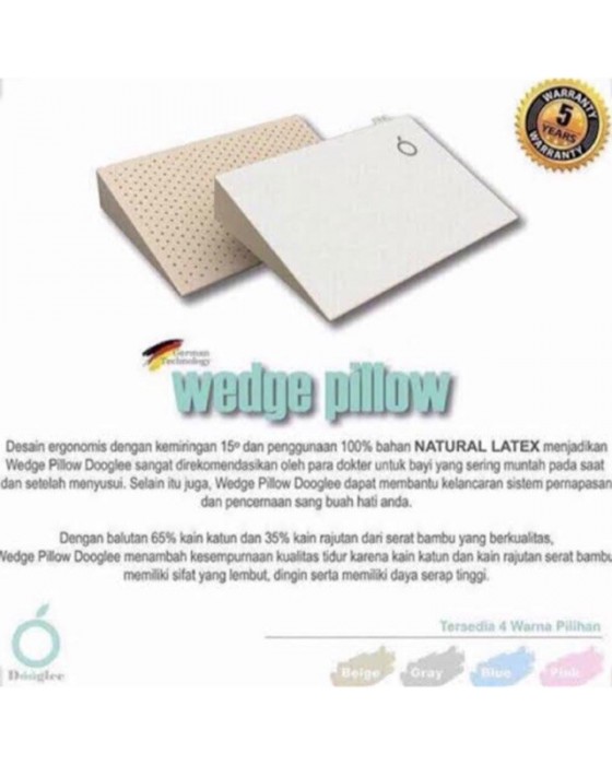 DOOGLEE WEDGE PILLOW BANTAL BAYI 