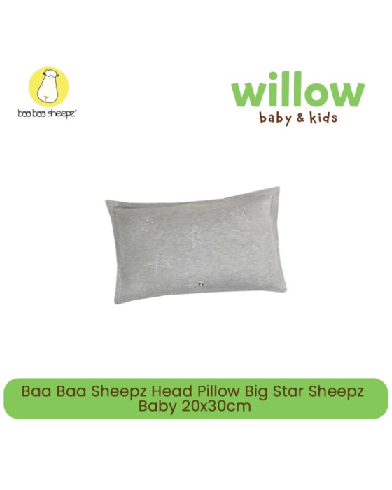 Baa Baa Sheepz Head Pillow Big Star Sheepz Bantal Bayi