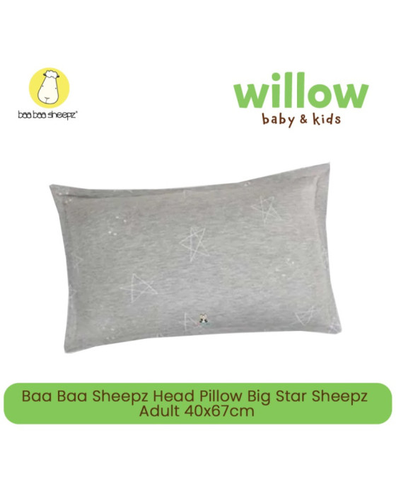 Baa Baa Sheepz Head Pillow Big Star Sheepz Bantal Bayi