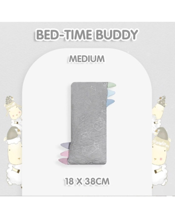 Baa Baa Sheepz Big Buddy Pillow Cute Big Star Grey Bantal Bayi