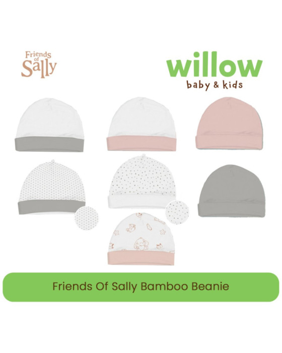 Friends Of Sally Bamboo Beanie Topi Bayi