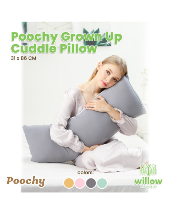 Poochy Grown Up Cuddle Pillow Guling Tidur