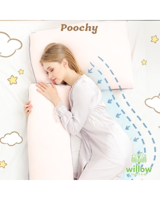 Poochy Grown Up Cuddle Pillow Guling Tidur