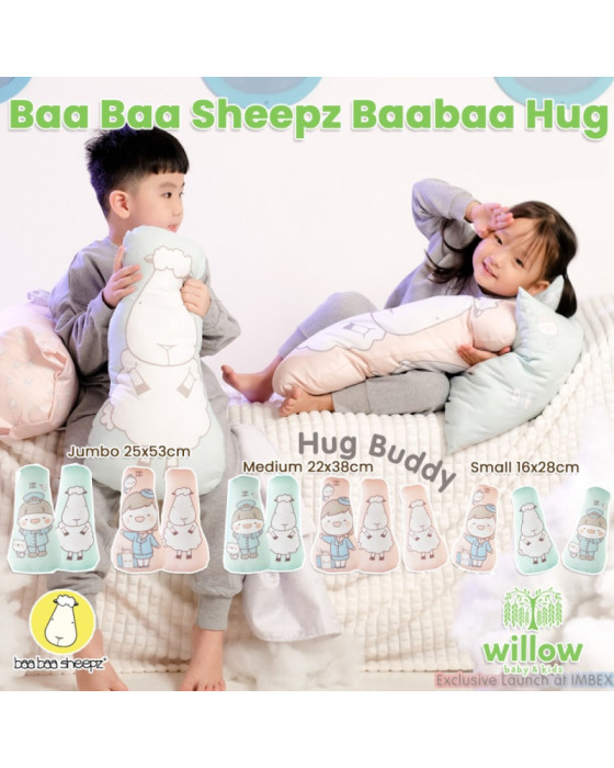 Baa Baa Sheepz Big Buddy Hug Buddy Around The World Sally & Pipper