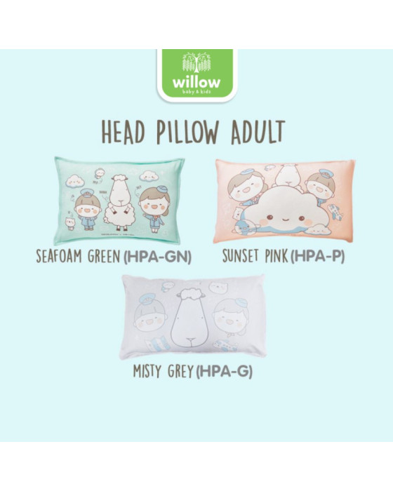 Baa Baa Sheepz Head Pillow Adult Around The World Sally & Pipper