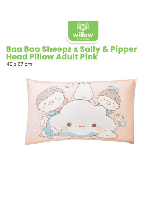 Baa Baa Sheepz Head Pillow Adult Around The World Sally & Pipper