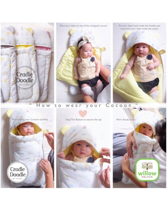 CRADLE DOODLE COCOON SELIMUT BAYI