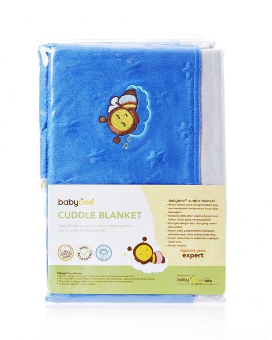 BABY BEE CUDDLE BLANKET SELIMUT BAYI