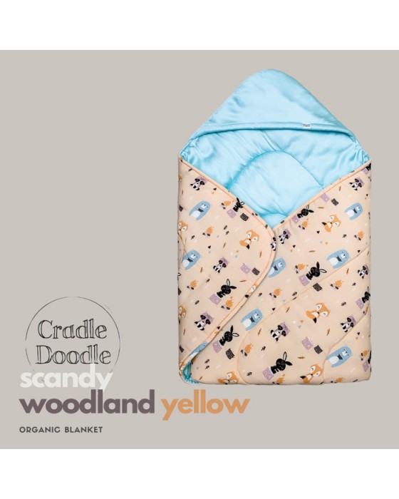 CRADLE DOODLE HOODIE BLANKET