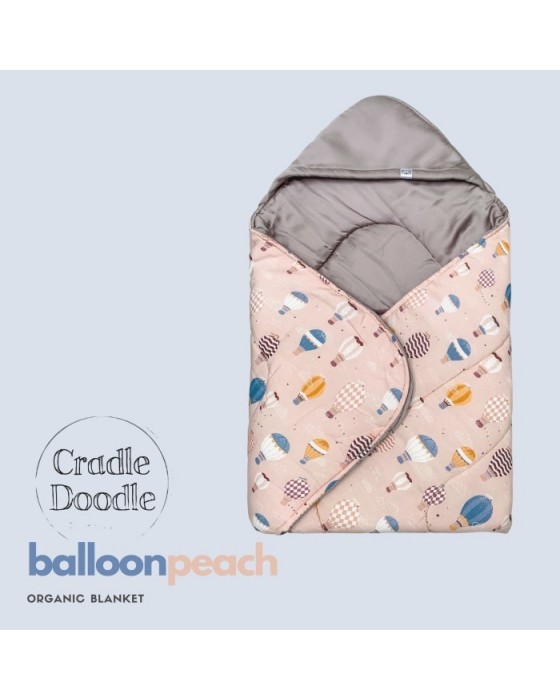 CRADLE DOODLE HOODIE BLANKET