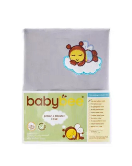 BABY BEE CASE SLOPED PILLOW PLUS - BLUE